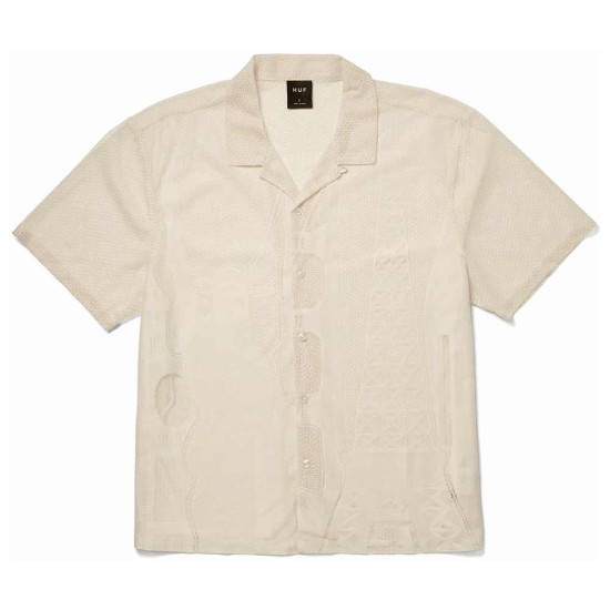Huf Ανδρικό πουκάμισο World Tour Lace Shirt